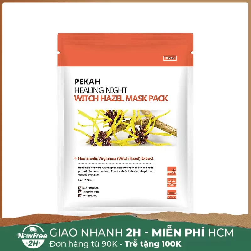 [HSD 06/2025] Mặt Nạ Pekah Chiết Xuất Cây Phỉ Cải Thiện Độ Đàn Hồi 25ml