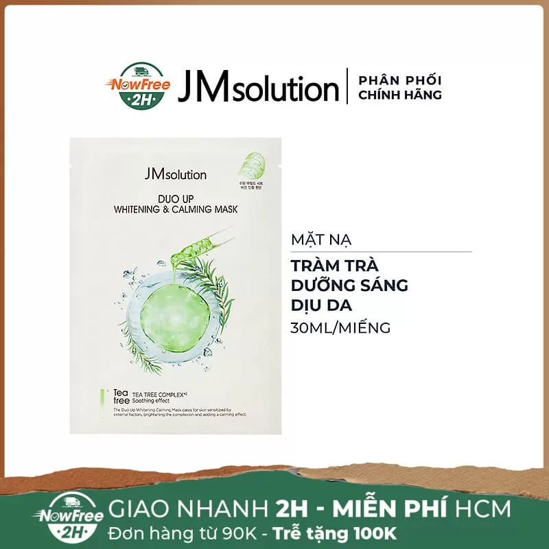 Mặt Nạ JMsolution Tràm Trà Dưỡng Sáng & Làm Dịu Da 30ml