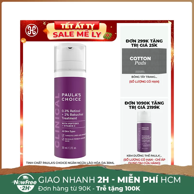 Tinh Chất Paula's Choice Ngăn Ngừa Lão Hóa Da 30ml