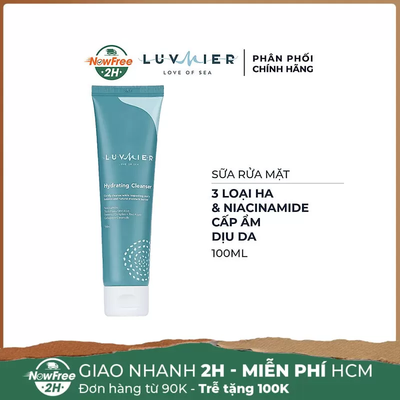 Sữa Rửa Mặt Luvmier Cấp Ẩm Dịu Da 100ml