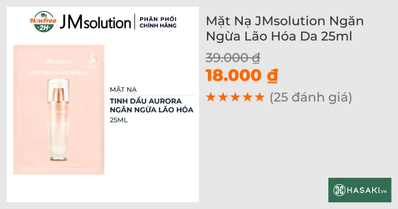 Mặt Nạ JMsolution Ngăn Ngừa Lão Hóa Da 25ml