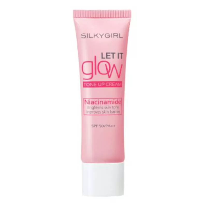 Kem Lót Silky Girl Let It Glow Tone Up Cream 25ml