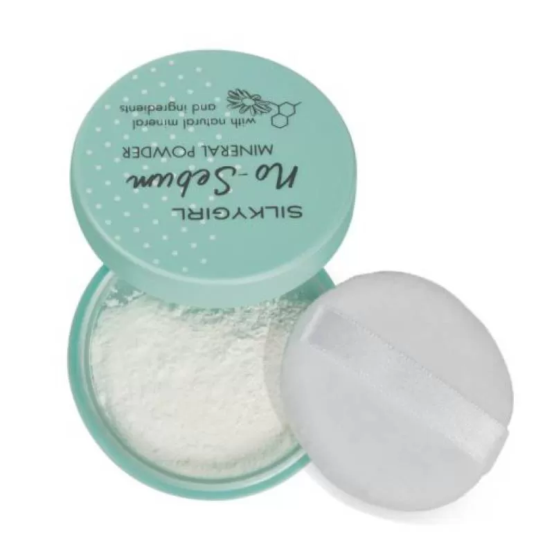 Phấn Phủ Bột Silkygirl No Sebum Mineral Powder