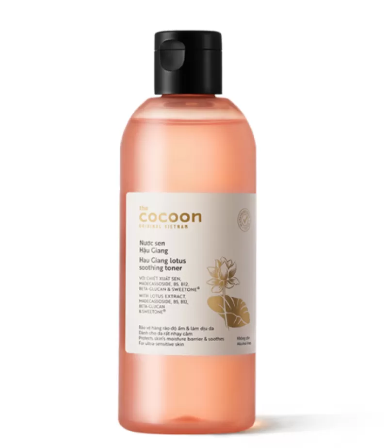 Nước Hoa Hồng Cocoon Sen Hậu Giang 310ml