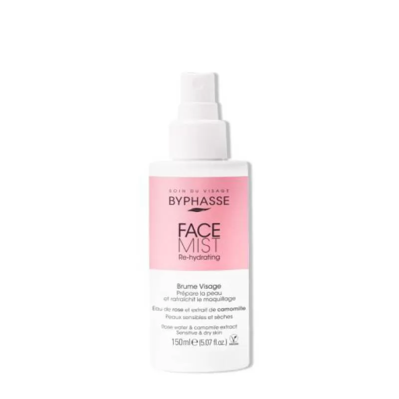Xịt Khoáng Byphasse Face Mist Re-Hydrating Sensitive & Dry Skin 150ml
