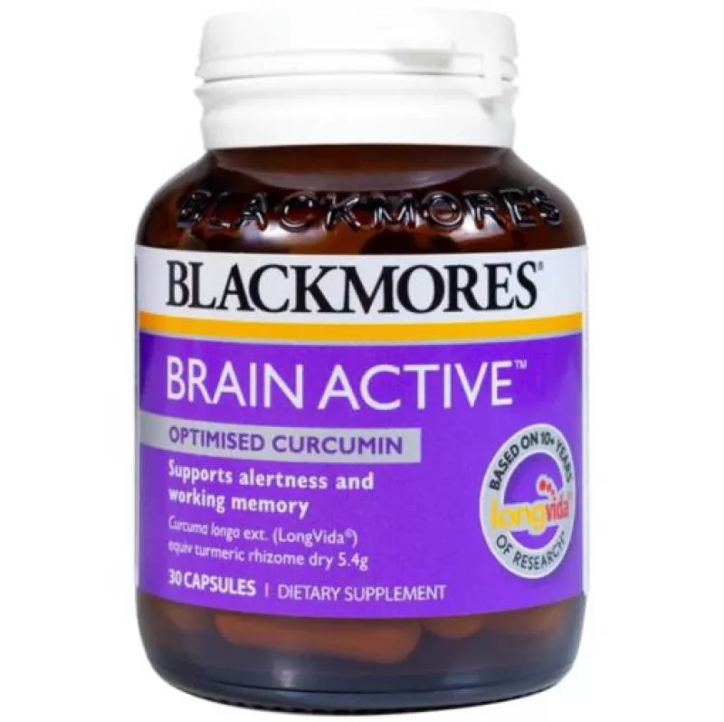Viên uống BLACKMORES Brain Active Bổ Não 30 VIÊN
