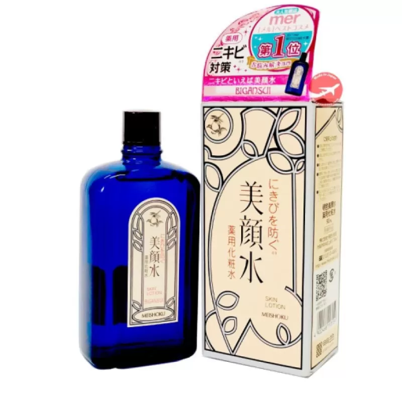 Nước Hoa Hồng Meishoku Ngăn Ngừa Mụn Dành Cho Nam 90ml