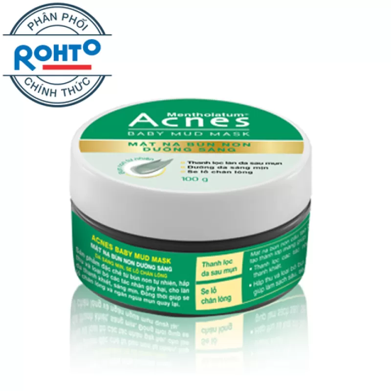 Mặt nạ bùn non dưỡng sáng Acnes 100g