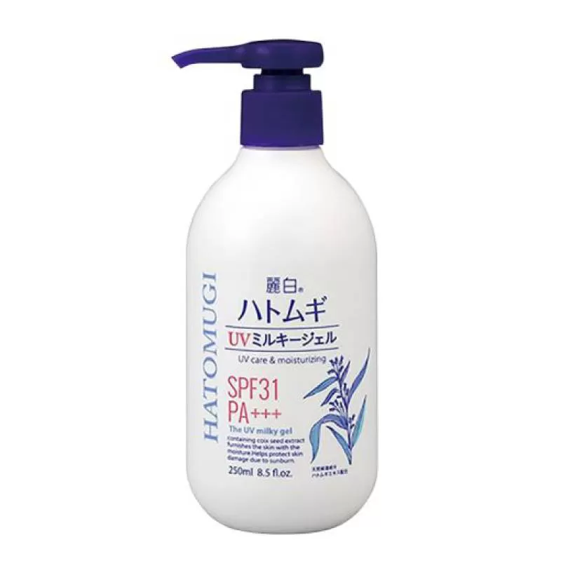 Dưỡng Thể Hatomugi Chống Nắng SPF31 UV Milky Gel