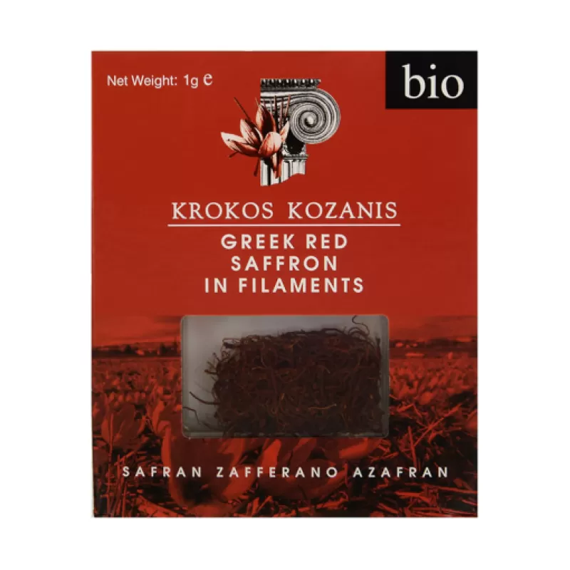 Nhụy Hoa Nghệ Tây Hy Lạp Saffron Krokos Kozanis 1g