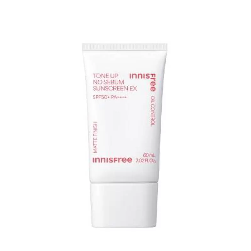 Kem chống nắng Innisfree Tone Up No Sebum Sunscreen SPF50 60ml