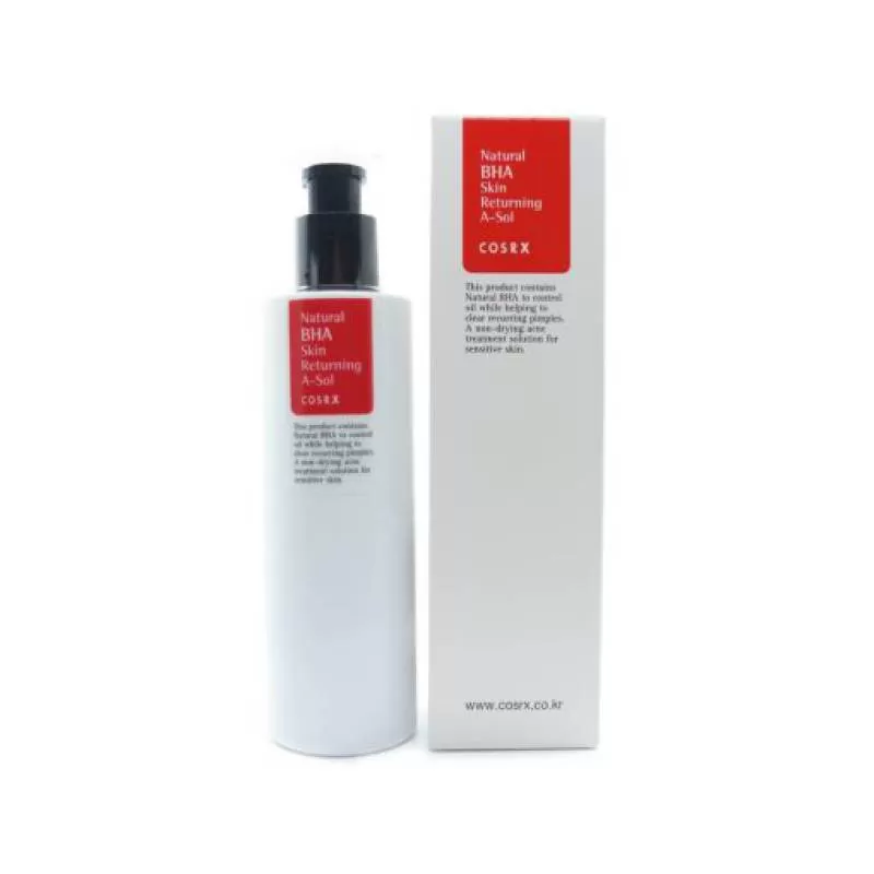 Nước Hoa Hồng COSRX Natural BHA Skin Returning A – Sol 100ml