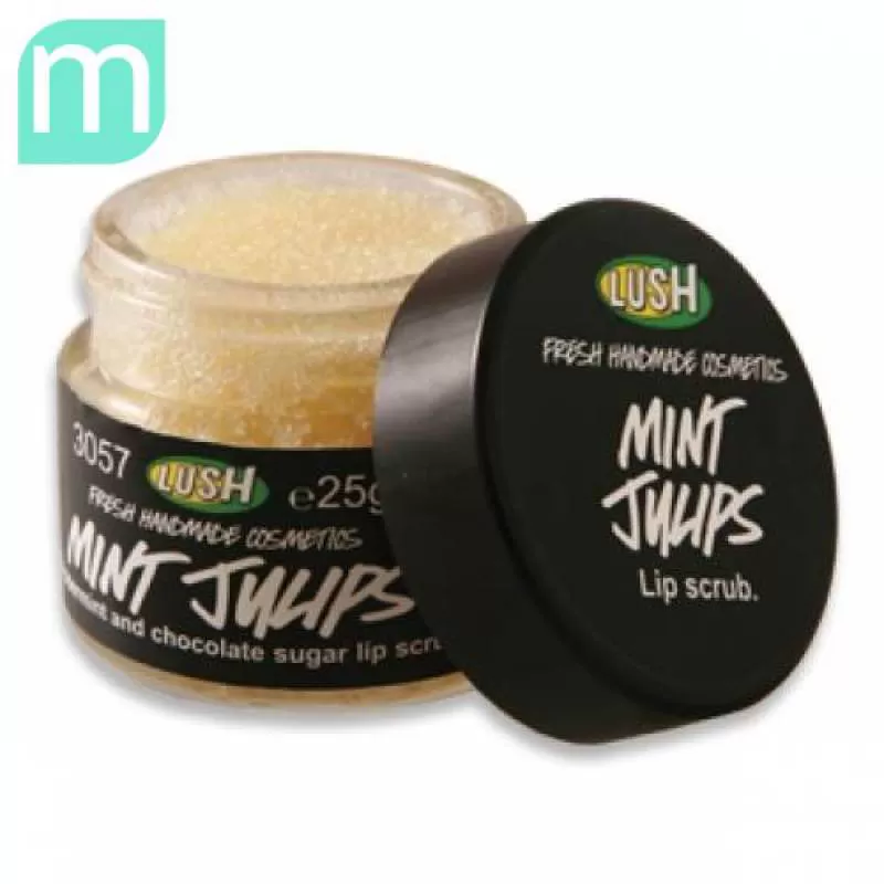 Tẩy da chết môi LUSH Mint Julips 25g