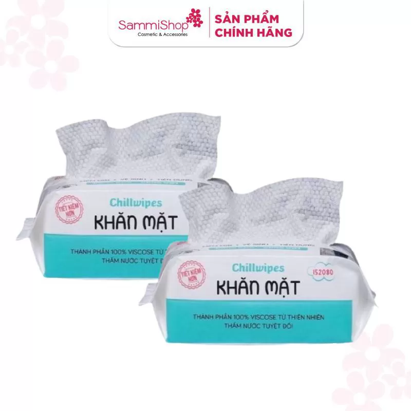 [APP+WEB 02.01 - 16.02] COMBO 2 Chillwipes gói khăn rút 80 khăn/gói (KT 15x20cm)