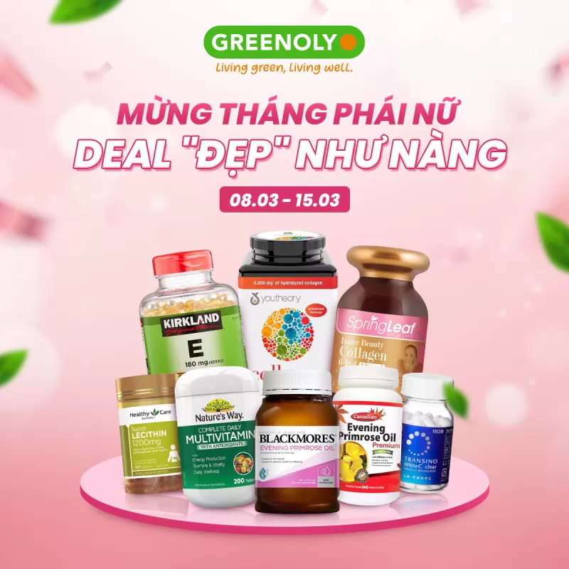 Quốc Tế Phụ Nữ 8/3 | Sale Đến 45
