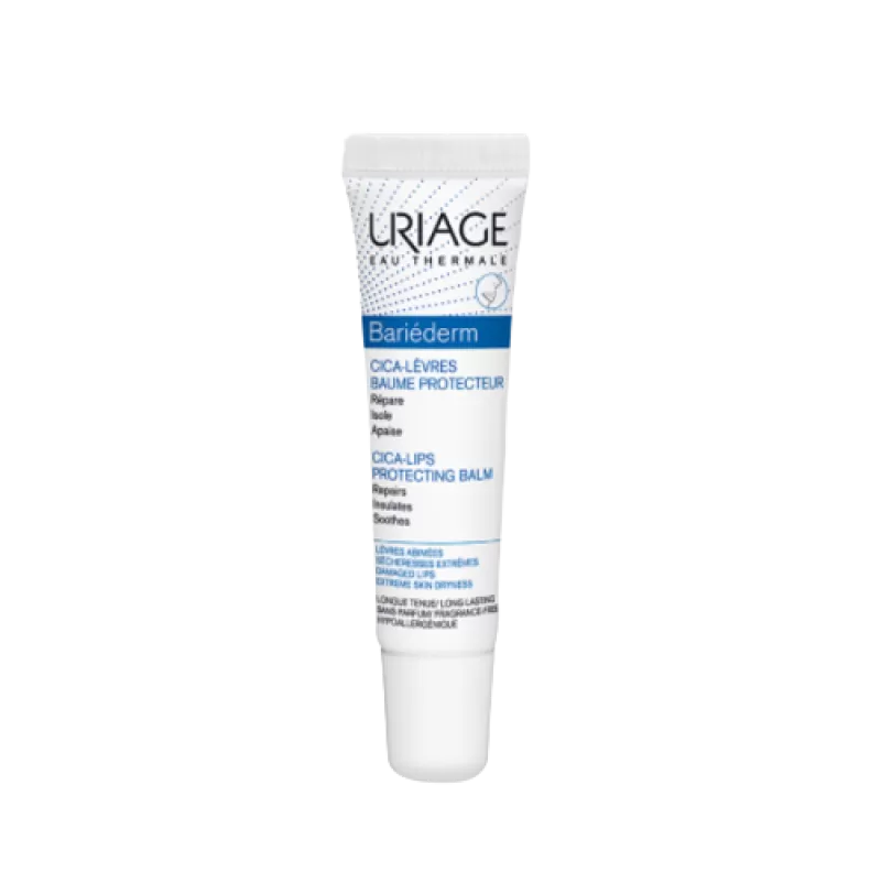 Uriage Kem Dưỡng Môi Bariéderm Cica Levres Baume Protecteur 15ml