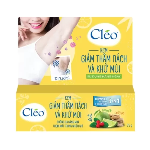 Kem Giảm Thâm Nách & Khử Mùi Cleo Chính Hãng