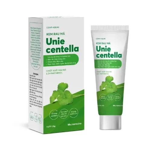 Kem Rau Má Unie Centella Meracine Chính Hãng