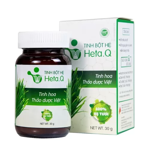 Mua Tinh Bột Hẹ Heta.Q Chính Hãng Tại Nhà Thuốc Uy Tín 35 Năm