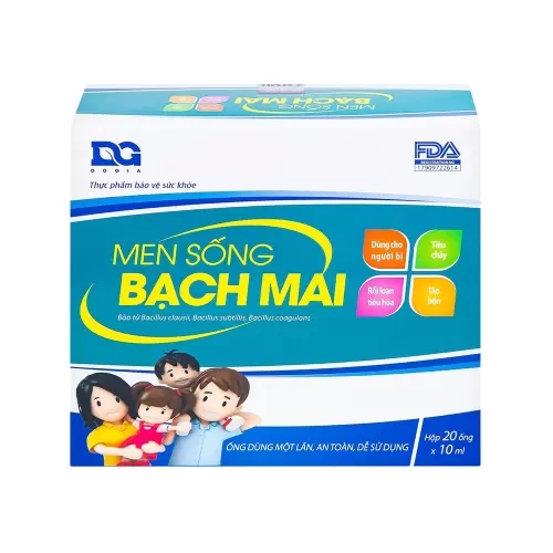 Men Sống Bạch Mai Chính Hãng - Mua Tại Nhà Thuốc Uy Tín 35 Năm
