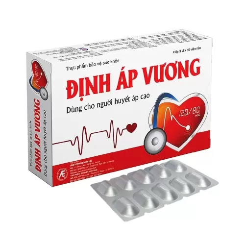 Định Áp Vương Chính Hãng - Mua Tại Nhà Thuốc Uy Tín Hơn 35 Năm