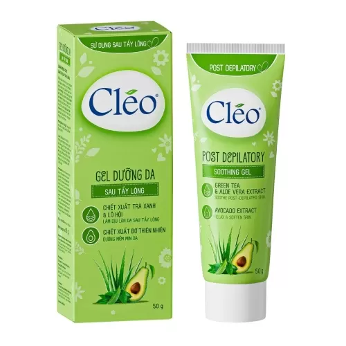 Gel Dưỡng Da Sau Tẩy Lông Cleo Chính Hãng