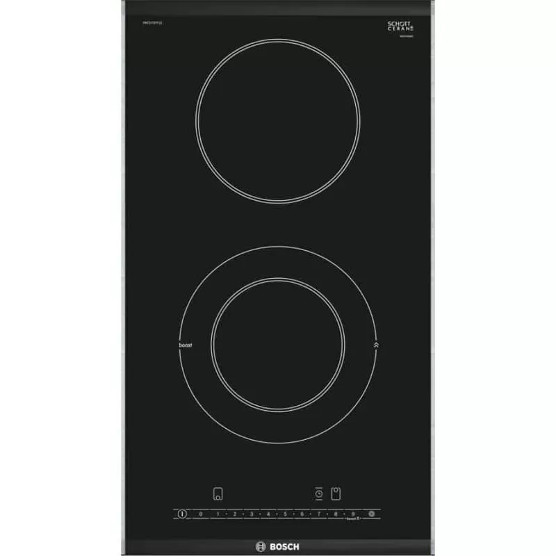 Bếp hồng ngoại Bosch PKF375FP1E – Serie 6 – Domino