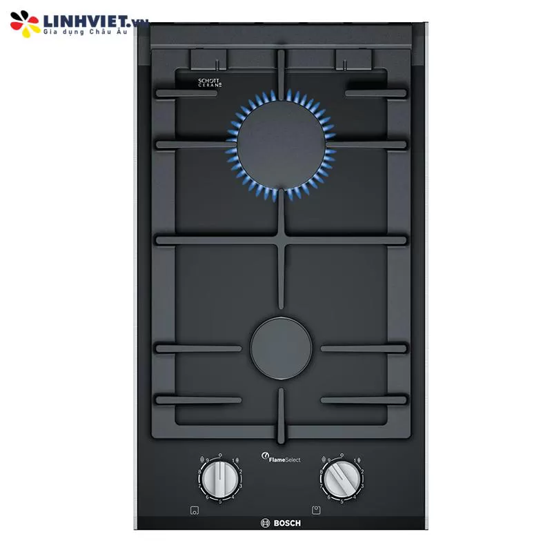 Bếp gas domino Bosch PRB3A6B70-Serie 8-30cm