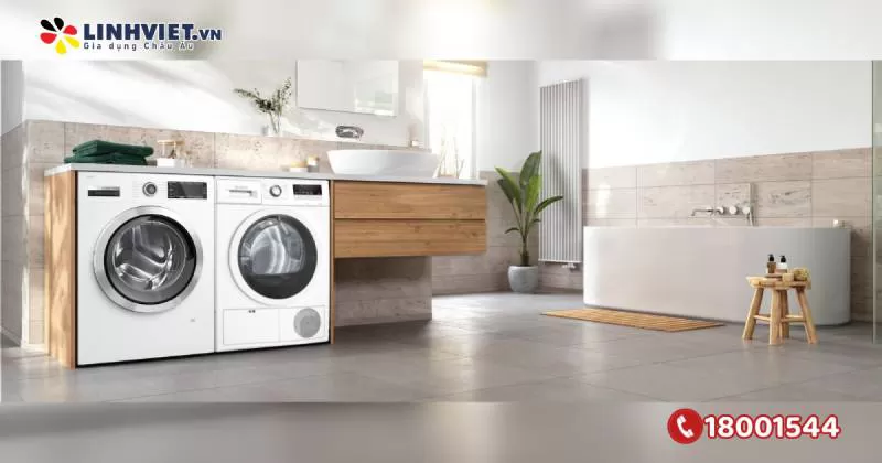 Máy sấy Bosch WTH85V0GPL Series 4 Heatpump 8Kg