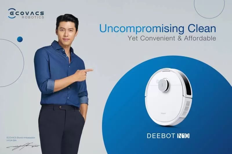 Robot hút bụi lau nhà Ecovacs Deebot N10 Bản quốc tế
