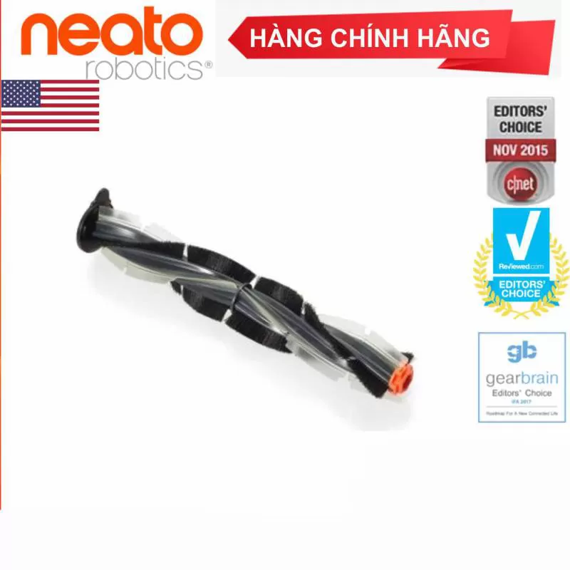 Chổi đa năng – bàn chải sợi xoắn kết hợp lưỡi gạt mềm Neato Botvac™