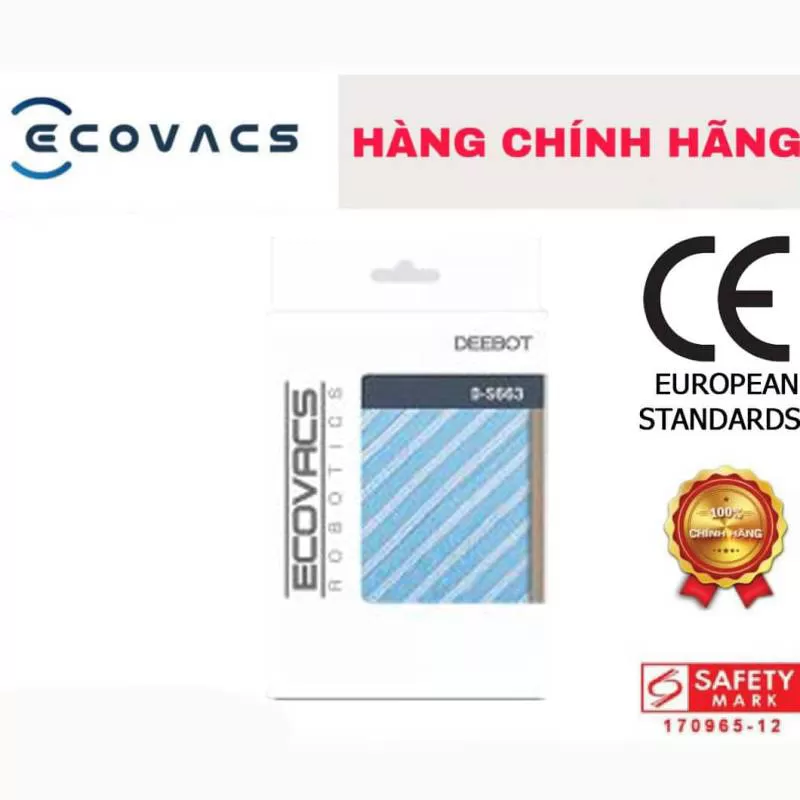 Hộp khăn lau nhà ecovacs Deebot OZMO 600 (3c)