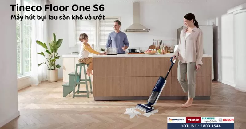 Máy hút bụi lau sàn Tineco Floor One S6
