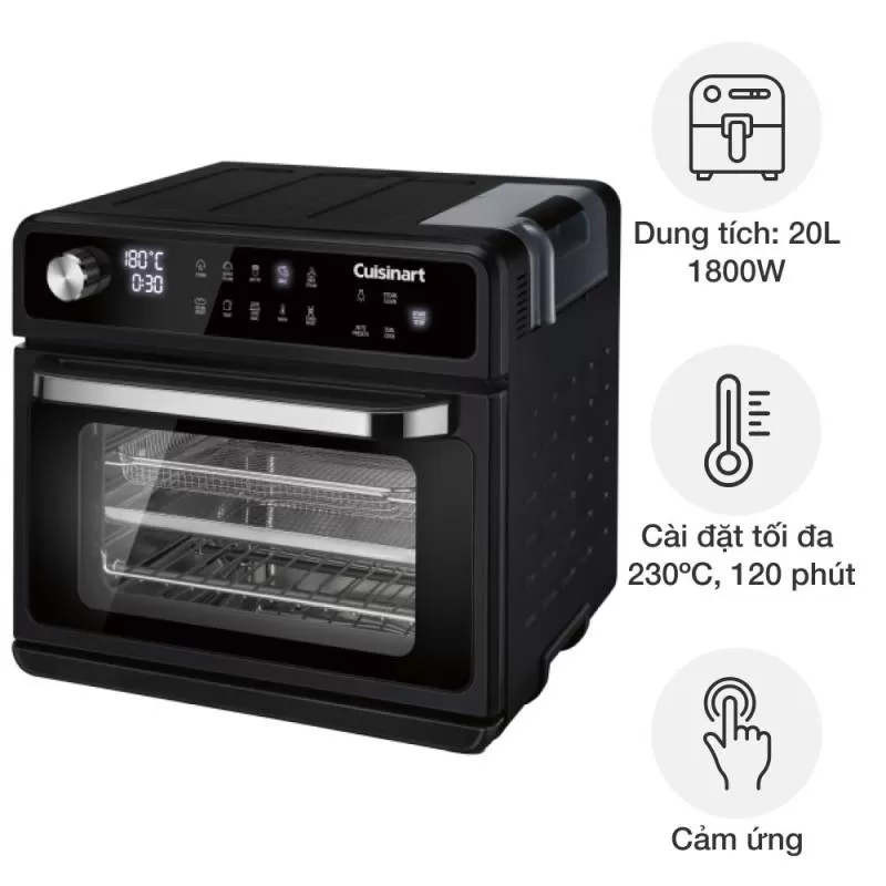 Lò chiên không dầu hơi nước Cuisinart CSO-510HK