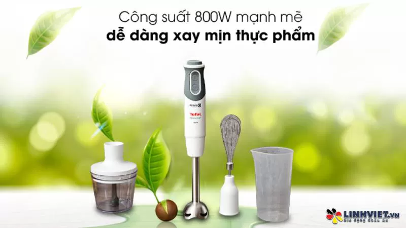 Máy xay sinh tố cầm tay Tefal Opti Chef HB643138