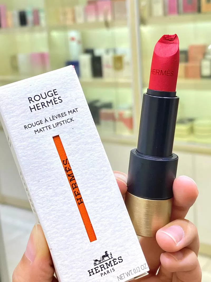 Son Hermès Matte 64 Rouge Casaque ( Lỗi Đầu Son )